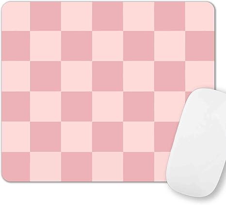 Mouse Pad, Square Premium Texture Cute Mouse Pad Design for Office Work Home, Non-Slip Rubber Gaming Mouse Mat for Computer Laptop